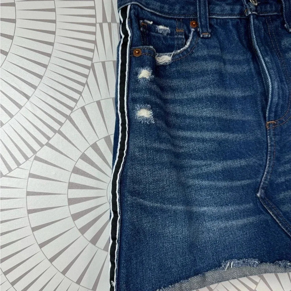 Abercrombie & Fitch Women’s Zoe Natural Rose‎ Vintage A-Line Skirt 24/00 - Picture 2 of 5